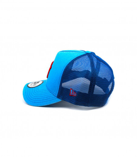 New Era trucker bleu rouge NY